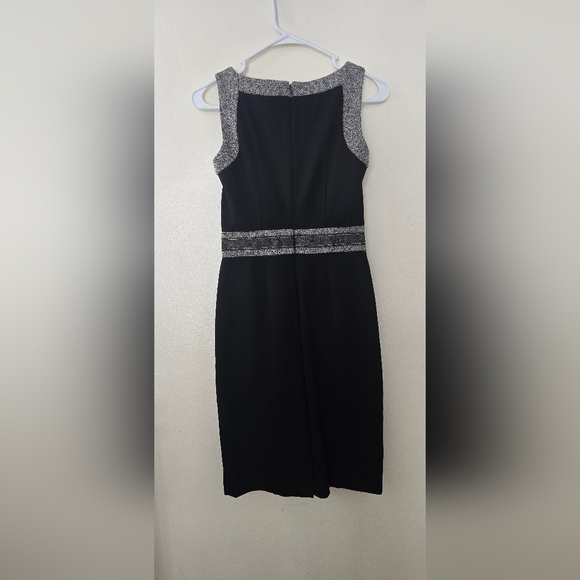 White House Black Market Black Midi Dress - Picture 2 of 3